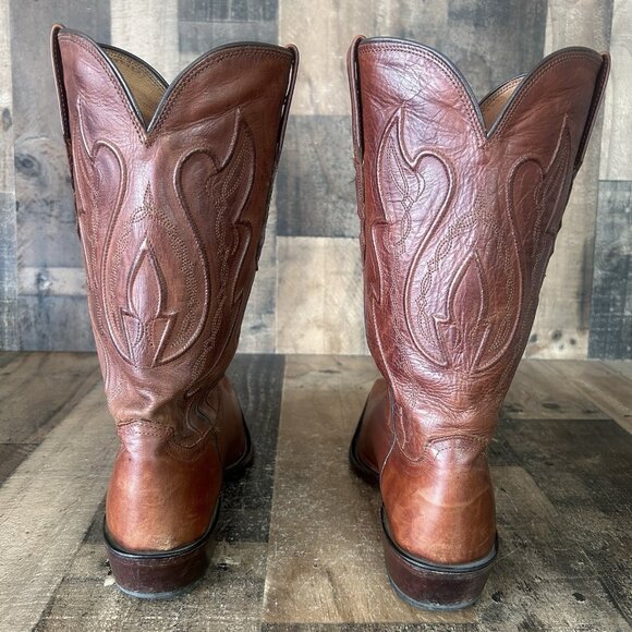 Lucchese 1883 M1004 Snip Toe Western Cowboy Boots Mens 10.5 D - Picture 10 of 12